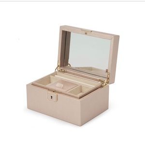 Wolf -Rose gold jewelry box